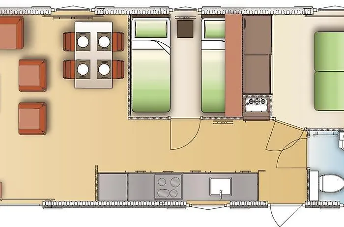 Ostsee Mobilheime Heideby * Waabs